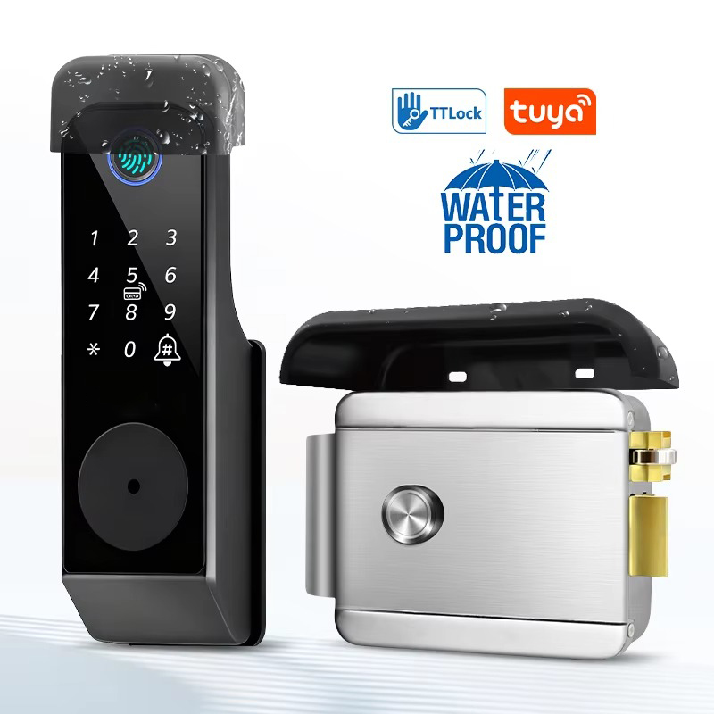 Smart Home Technology - 防水指紋ロック Tuya Wifi リモートコントロール Bluetooth TTLock