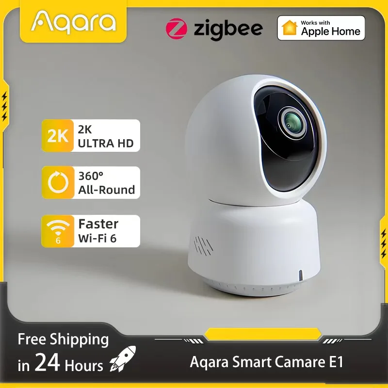 Smart Home Cctv - オリジナルAqaraスマートカメラE1 2K 1296P 3MP 360 °