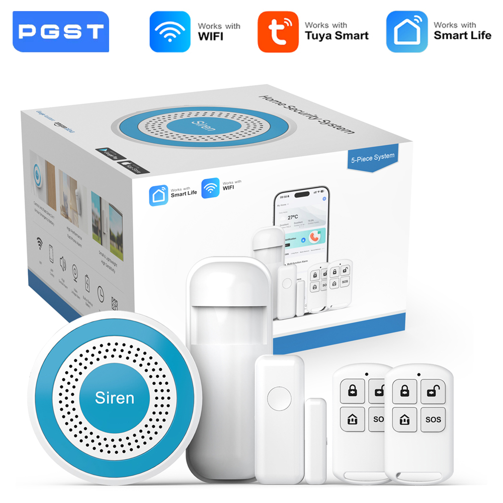 PGST WiFi スマートライフアラームセキュリティシステ - Smart Home Demo Kit のレビューと価格