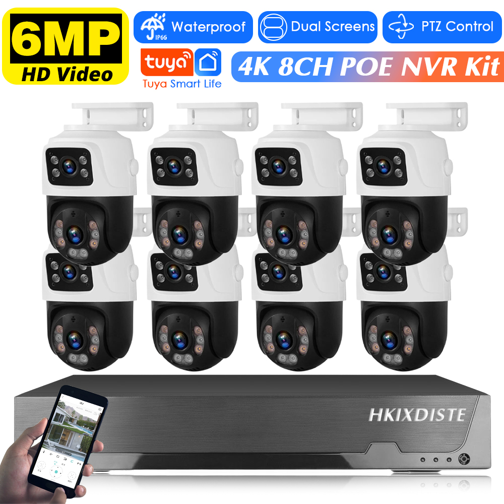 H.265 スマートビデオ監視システム 8CH 4K POE - Smart Home Cctv のレビューと価格