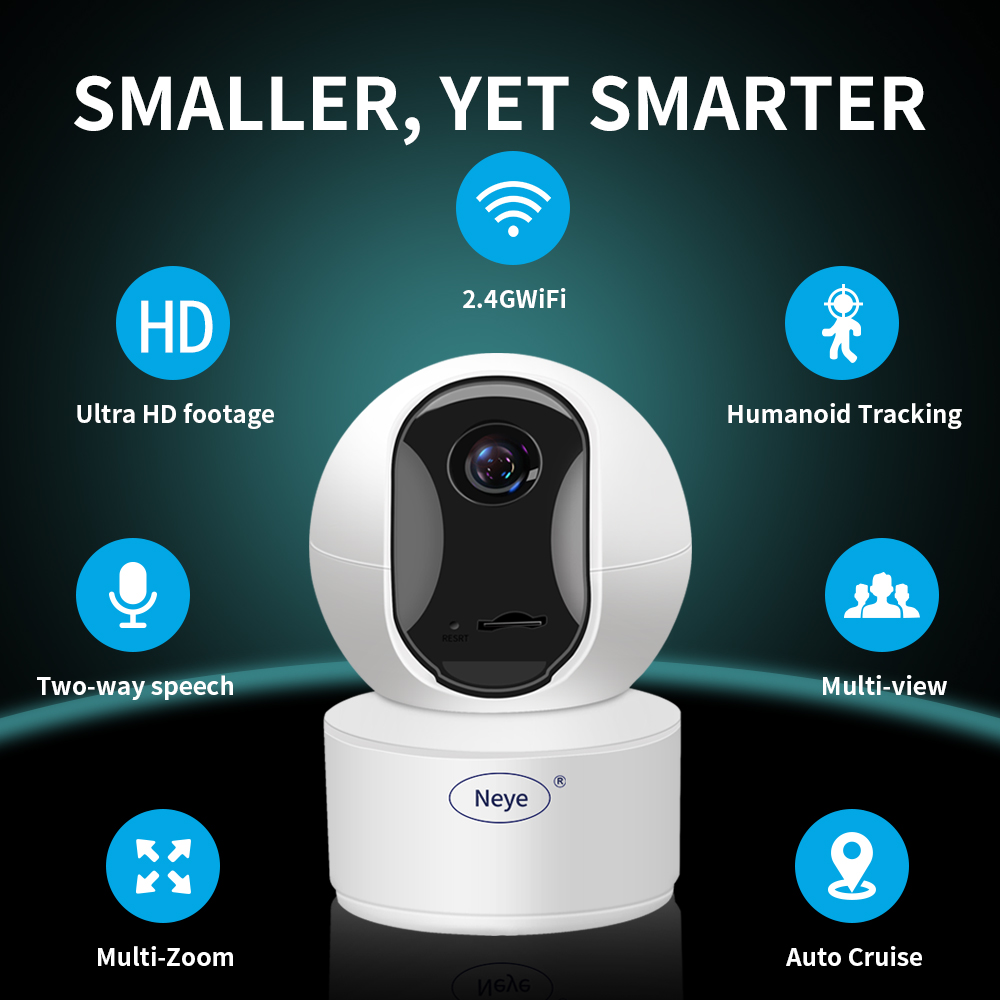 屋内パン/チルトIPカメラ,自動追跡,暗視,セキュリティイン - Smart Home Camera Ezviz のレビューと価格