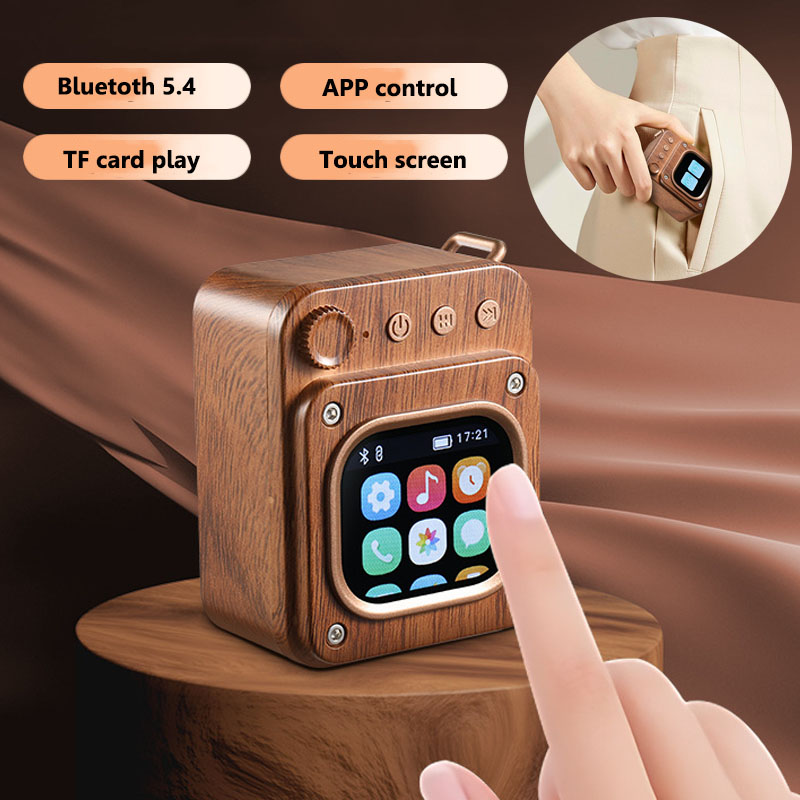 ミニポケットBluetoothスピーカー スマートタッチスク - Smart Home Ynf のレビューと価格