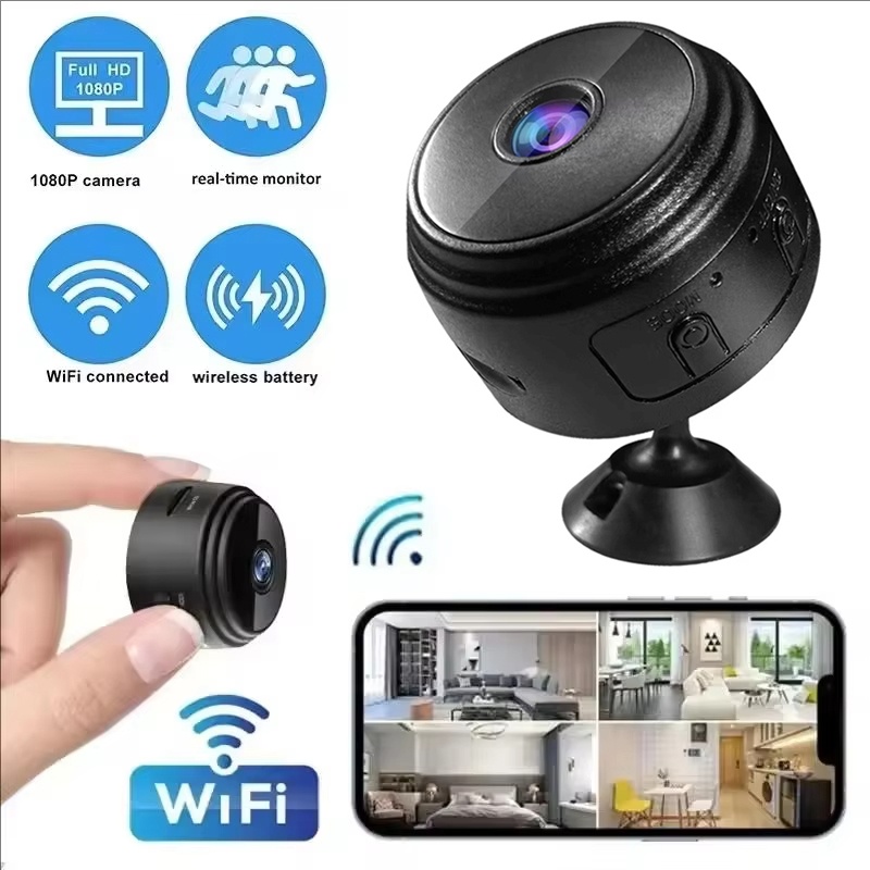A9ミニカメラ 1080P WiFiスマートモニター 監視カ - Smart Home Cctv のレビューと価格