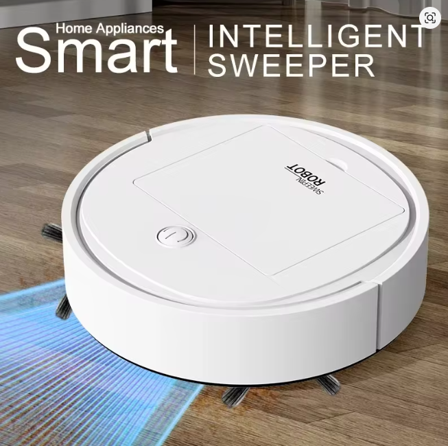 スマートワイヤレスロボット掃除機 1500Pa 3-in-1 - Smart Home Robot のレビューと価格