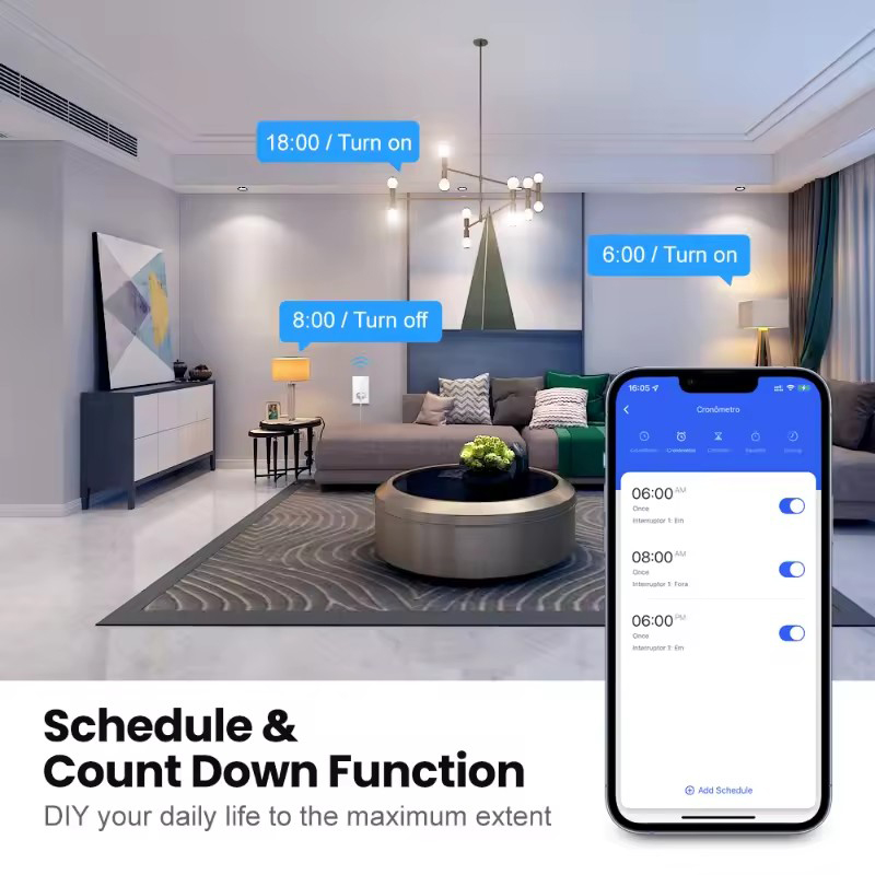 UNKAS Wifi スマートブラジルライトスイッチ壁ソケッ - Smart Home Technology のレビューと価格