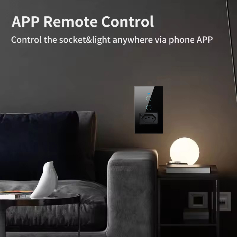UNKAS Wifi スマートブラジルライトスイッチ壁ソケッ - Smart Home Technology のレビューと価格