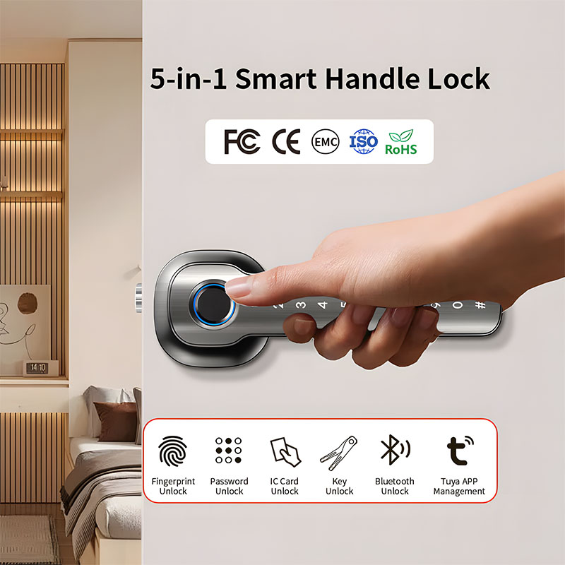 ホームセキュリティデバイス スマート指紋認証ドアロック デジ - Smart Home Technology のレビューと価格