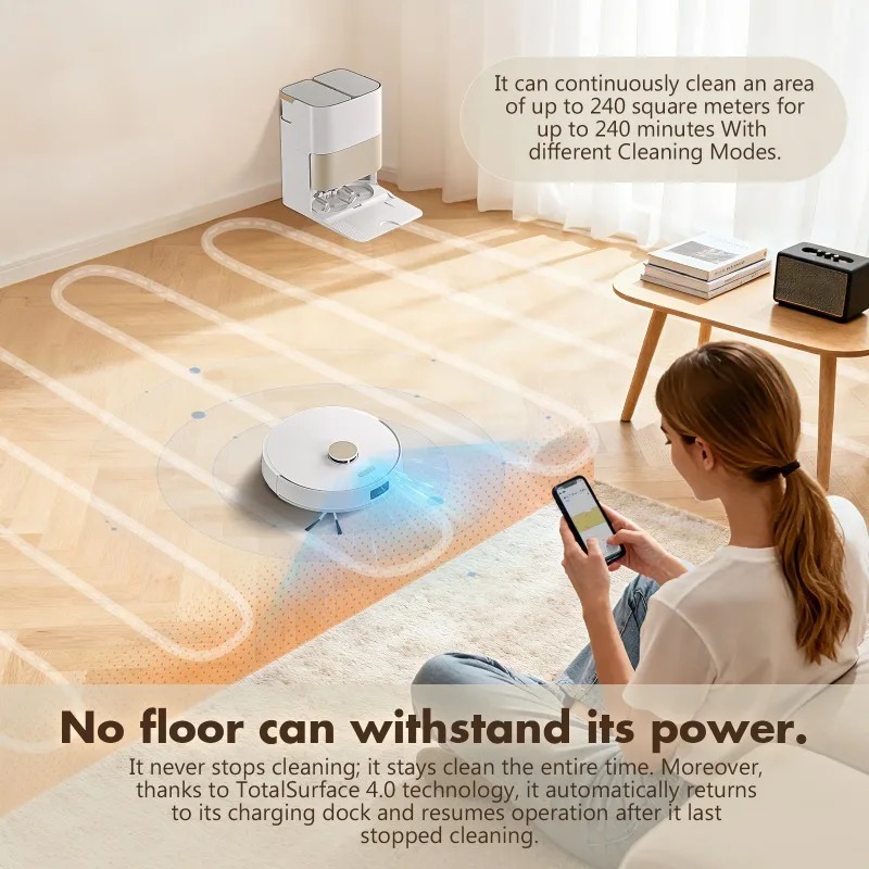 ロボット掃除機、乾湿両用モップ、リモコン操作、スマートワイヤ - Smart Home Robot のレビューと価格