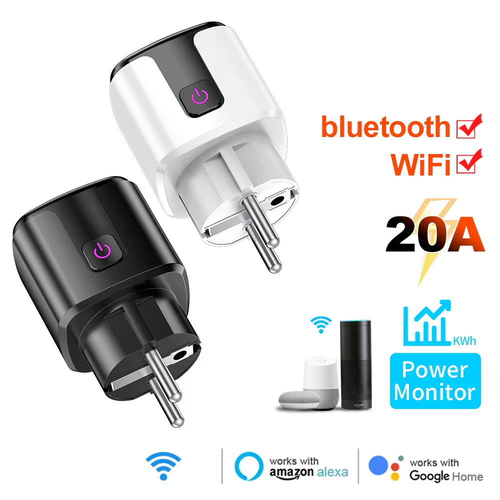スマート 20A EU プラグ WiFi+Bluetooth - Smart Home Technology のレビューと価格