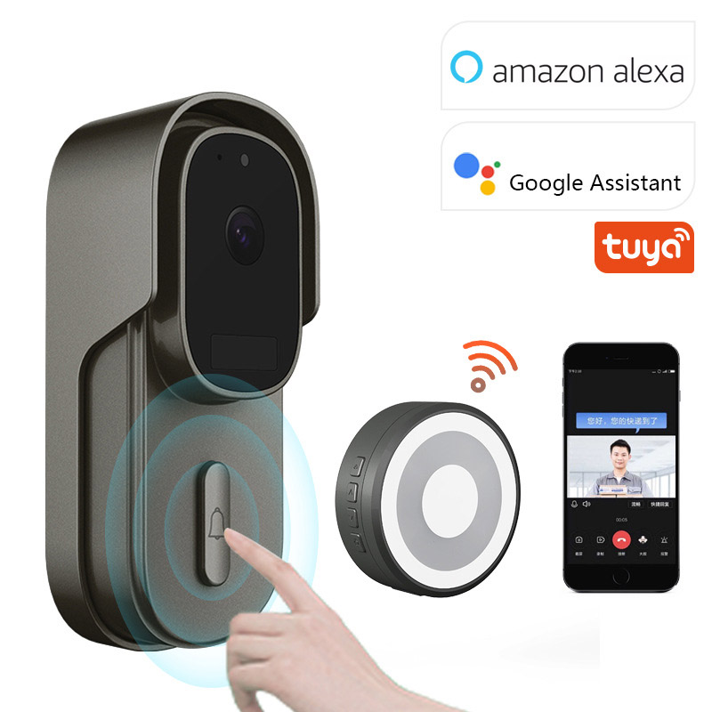 Tuya ビデオドアベル 2MP 防水 1080P WiFi - Smart Home Cctv のレビューと価格