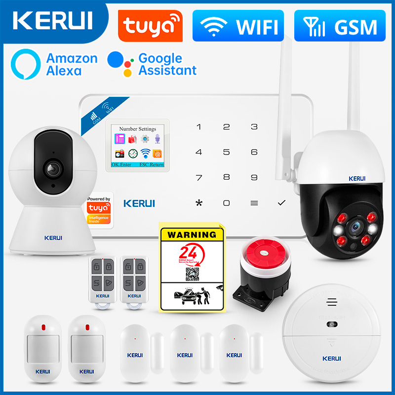 KERUI W181 警報システム Secutrity ホー - Smart Home Cctv のレビューと価格