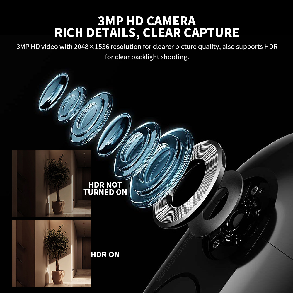 Xiaomiスマートキャットアイ2 WiFiワイヤレスカメラ - Smart Home Cctv のレビューと価格